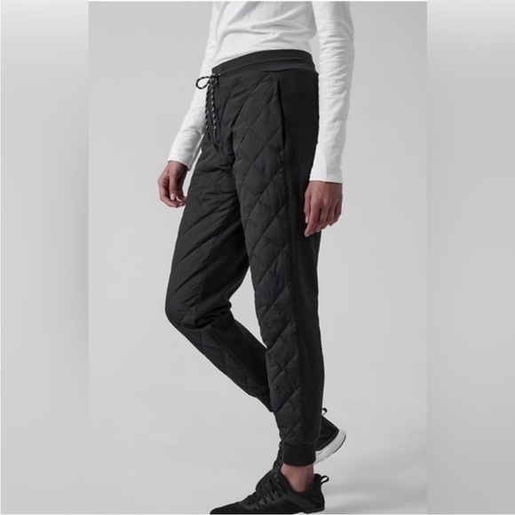 Athleta Apres Ski Down Joggers - Picture 2 of 9